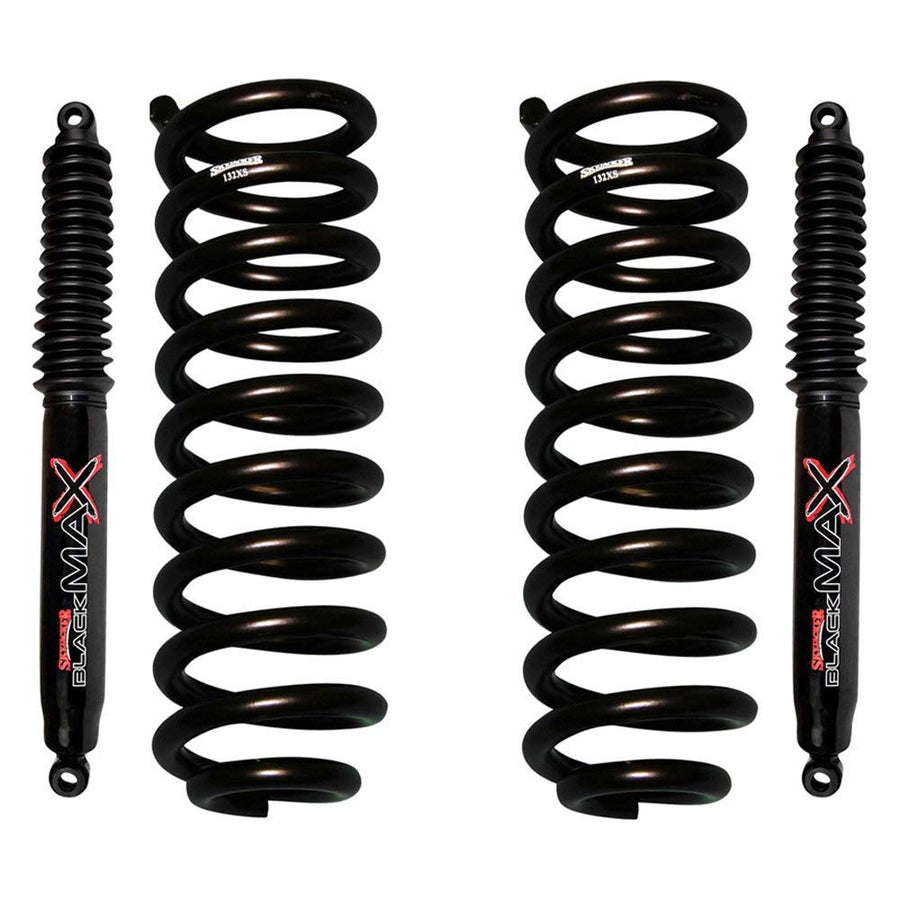 Skyjacker Suspension Lift Kit 132X-B w/Shock Black MAX Shocks 1.5-2 in. Front Lift