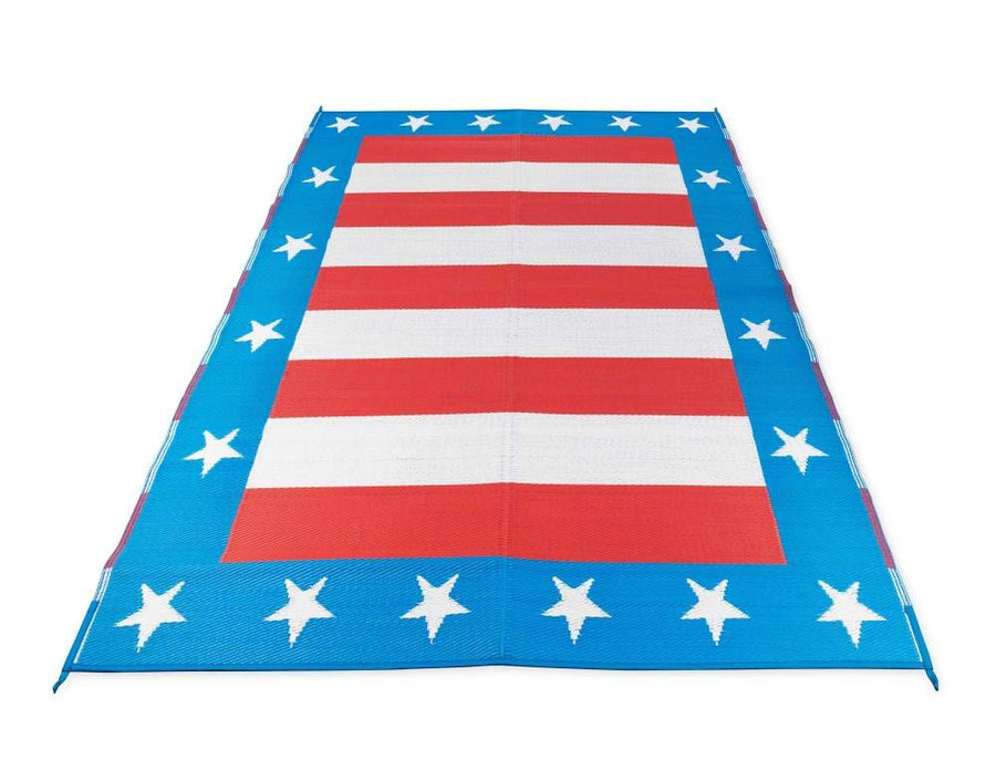 Outdoor Mat Camco - 6'x9' Patriotic