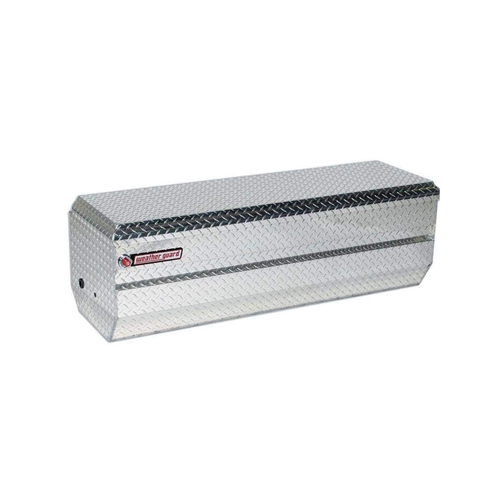 Truck Box Weather Guard Chest, 62 in. W, 20-1/4 in. D, Bright Aluminum, 664001