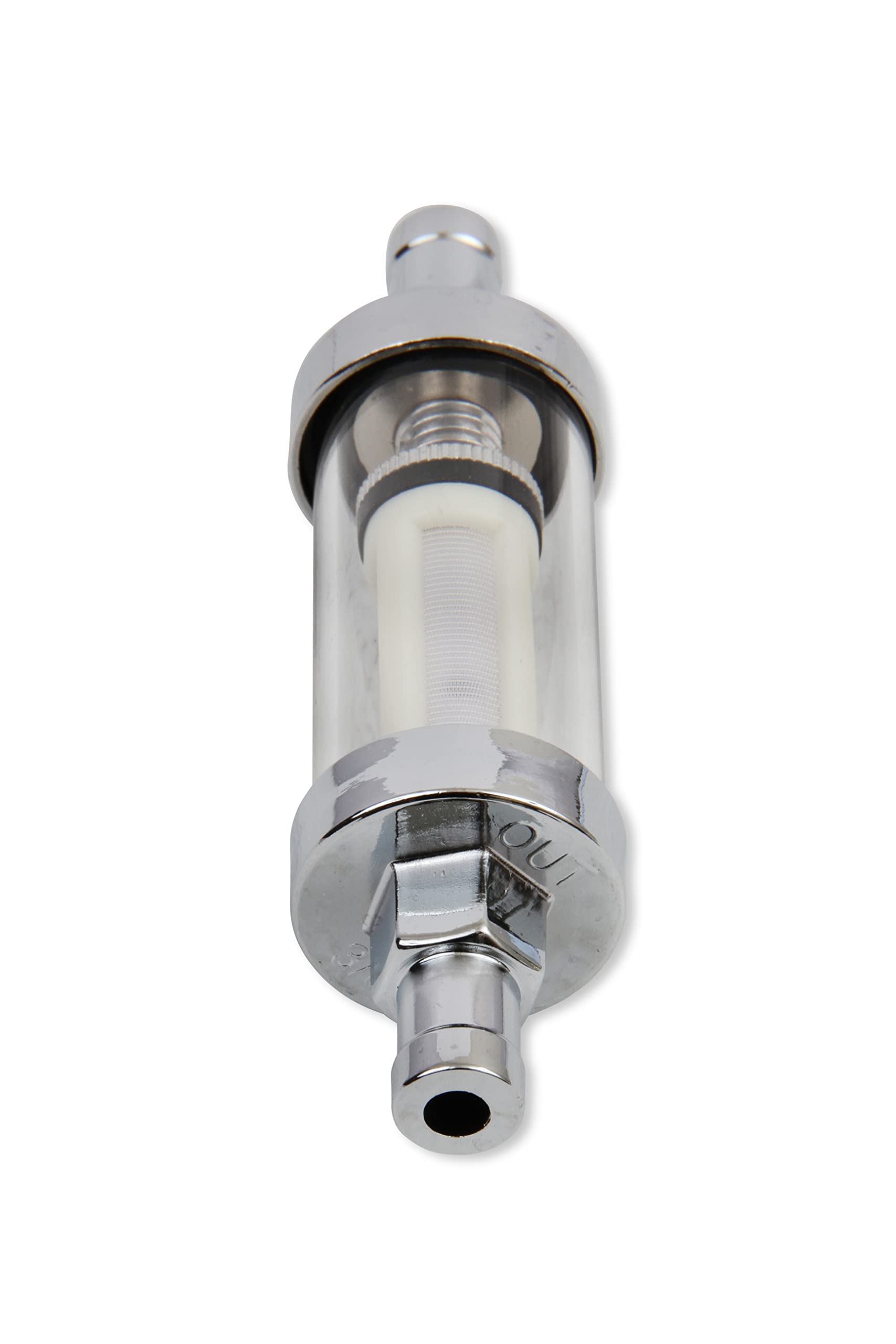 Inline Fuel Filter Mr. Gasket 9748 Clearview - 3/8 Inch