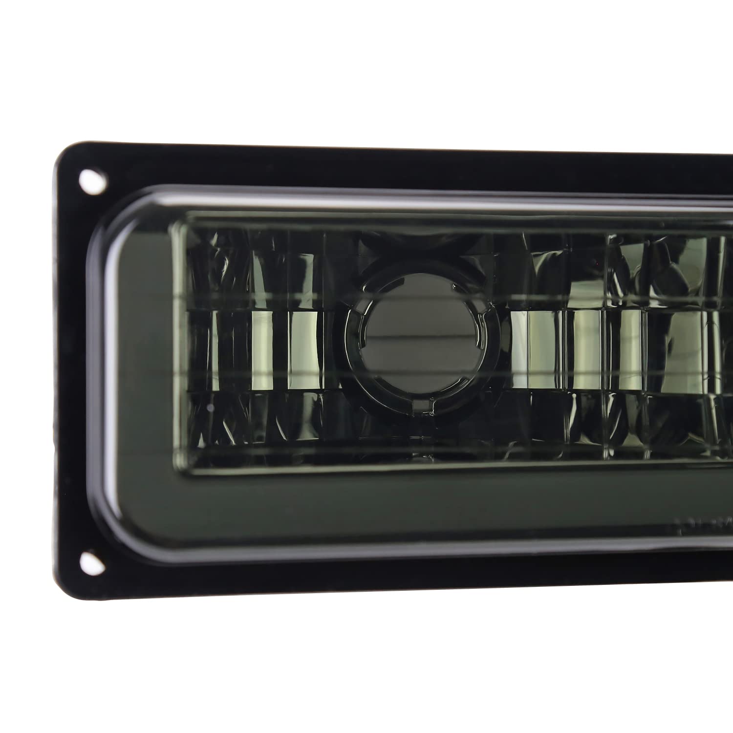 Smoke LED SPEC-D TUNING Bumper Lights Signal Lamps Compatible with 1988-1999 GMC C/K Chevy C10 1500 2500