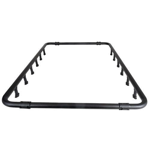 Go Rhino Quad-Rail Kit SRM500 | Aluminum, Textured Black | 5935073T | Fits Go Rhino 75" SRM500 Roof Racks