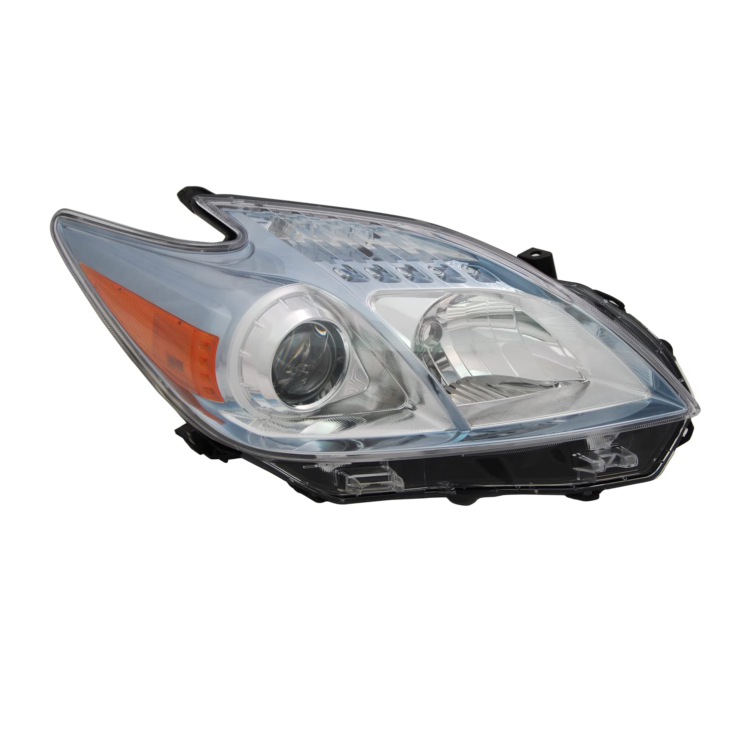 Right TYC Headlight Assembly Compatible with 2010-2011 Toyota Prius