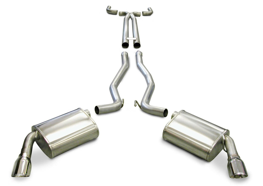 Cat-Back Exhaust System CORSA 14951 with X-Pipe