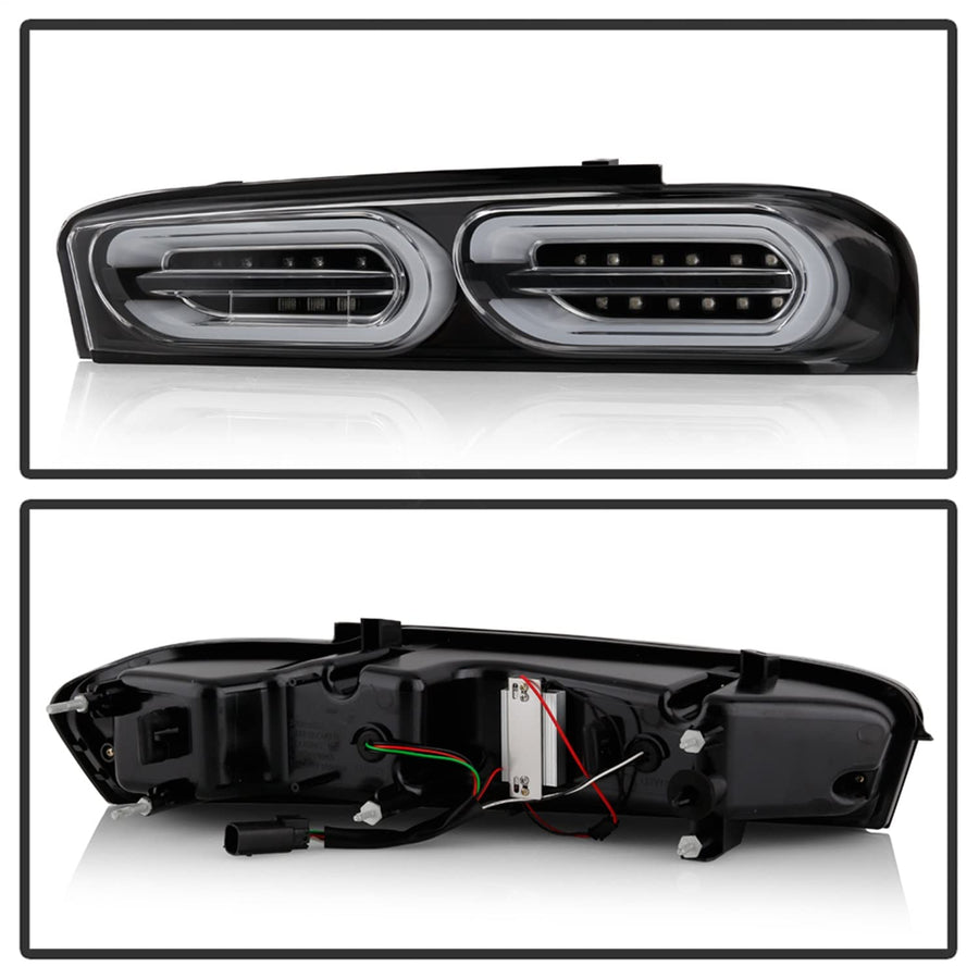 LED Projector Headlight Spyder (ALT-YD-CCAM16HAL-SEQ-BK)