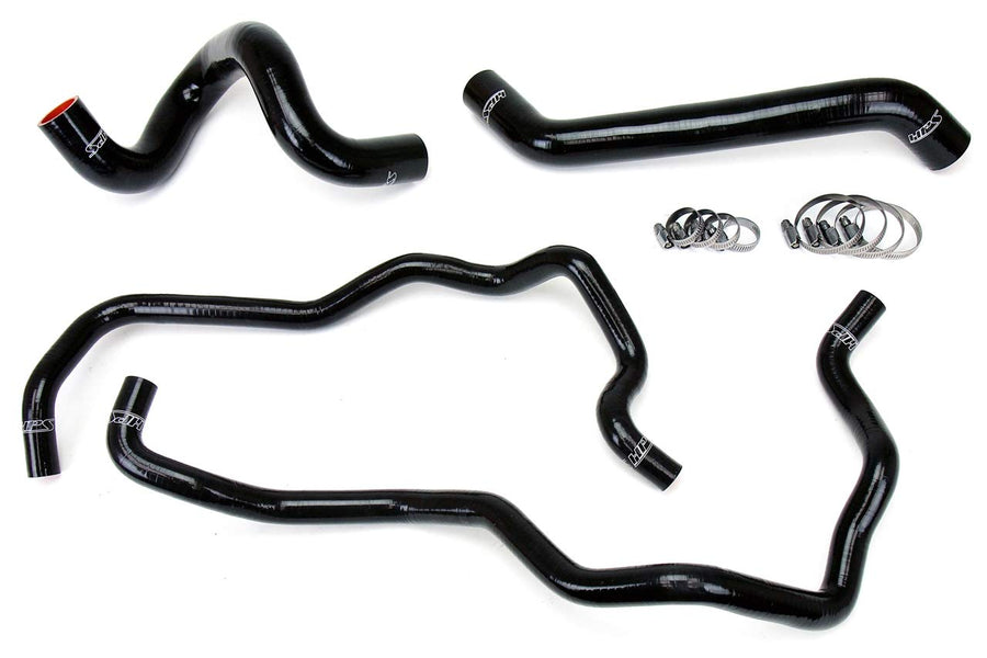 Black HPS 57-1220-BLK Silicone Radiator Coolant/Heater Hose Kit