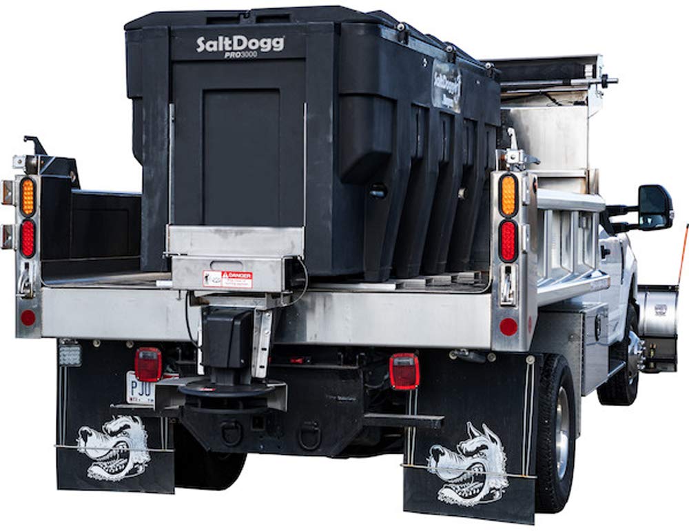 SALTDOGG Buyers Products PRO3000 Electric Poly Hopper Spreader with Auger