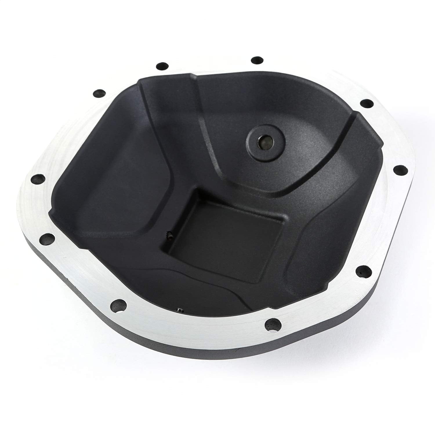 Boulder Aluminum Differential Cover, Rugged Ridge | Black | 16595.12 | Fits Dana 44
