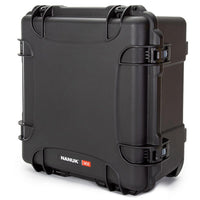 Waterproof Nanuk 968 Hard Case with Wheels and Foam Insert - Black