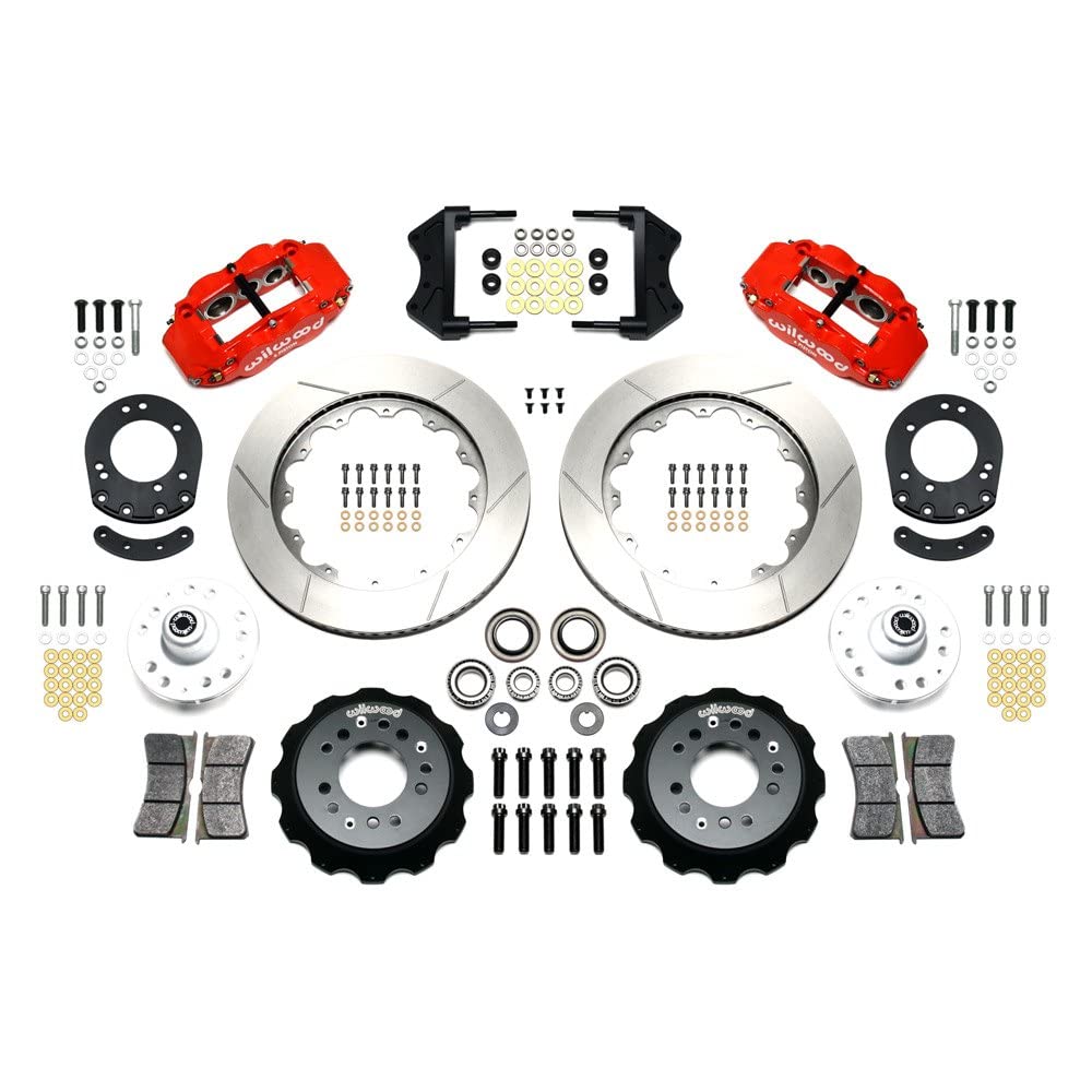 Red FNSL6R Front Hub Kit,14.00"