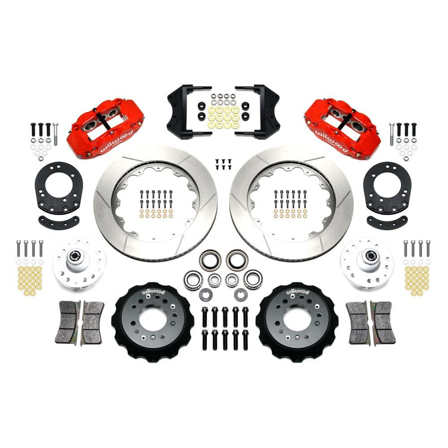 Red FNSL6R Front Hub Kit,14.00"