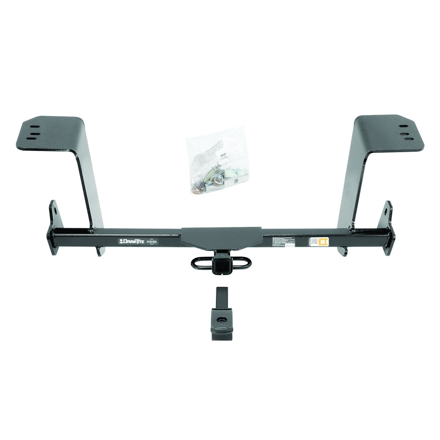 Class II Draw-Tite 36530 Frame Hitch with 1-1/4" Square Receiver Tube Opening, Black