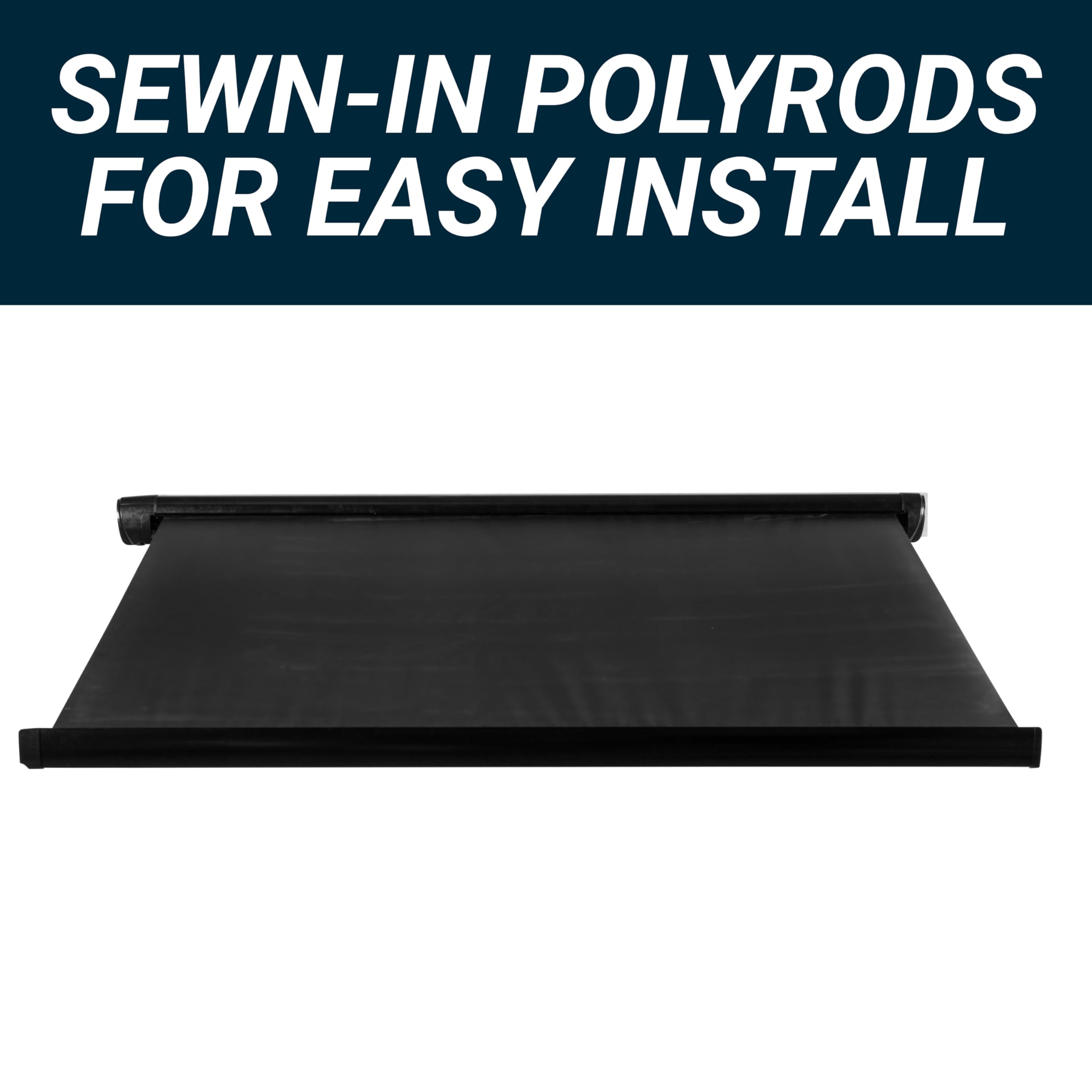 20' Velarium RV Boxed Vinyl Canopy, Gray – Heavy-Duty 13.5oz 3-Ply Material, Cold & Crack-Resistant RV Awning, All-Purpose Outdoor Canopy for RVs, Trailers, and Motorhomes (Fabric Size 19' 2")