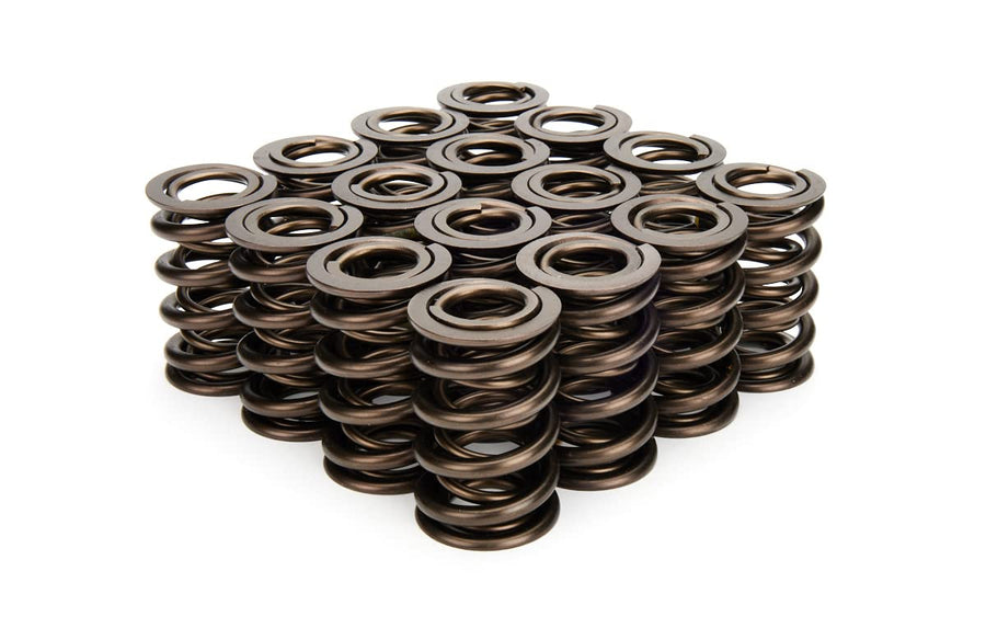 NexTek Manley Valve Spring, Dual Spring, 546 lb/in Spring Rate, 1.220 in Coil Bind, 1.610 in OD, Set of 16