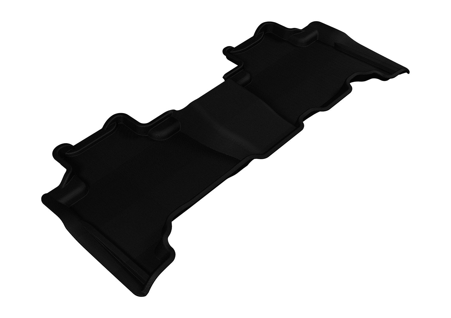 Custom Fit 3D MAXpider Kagu Floor Mat (Black) Compatible with Lexus GX460 2010-2023 - Second Row