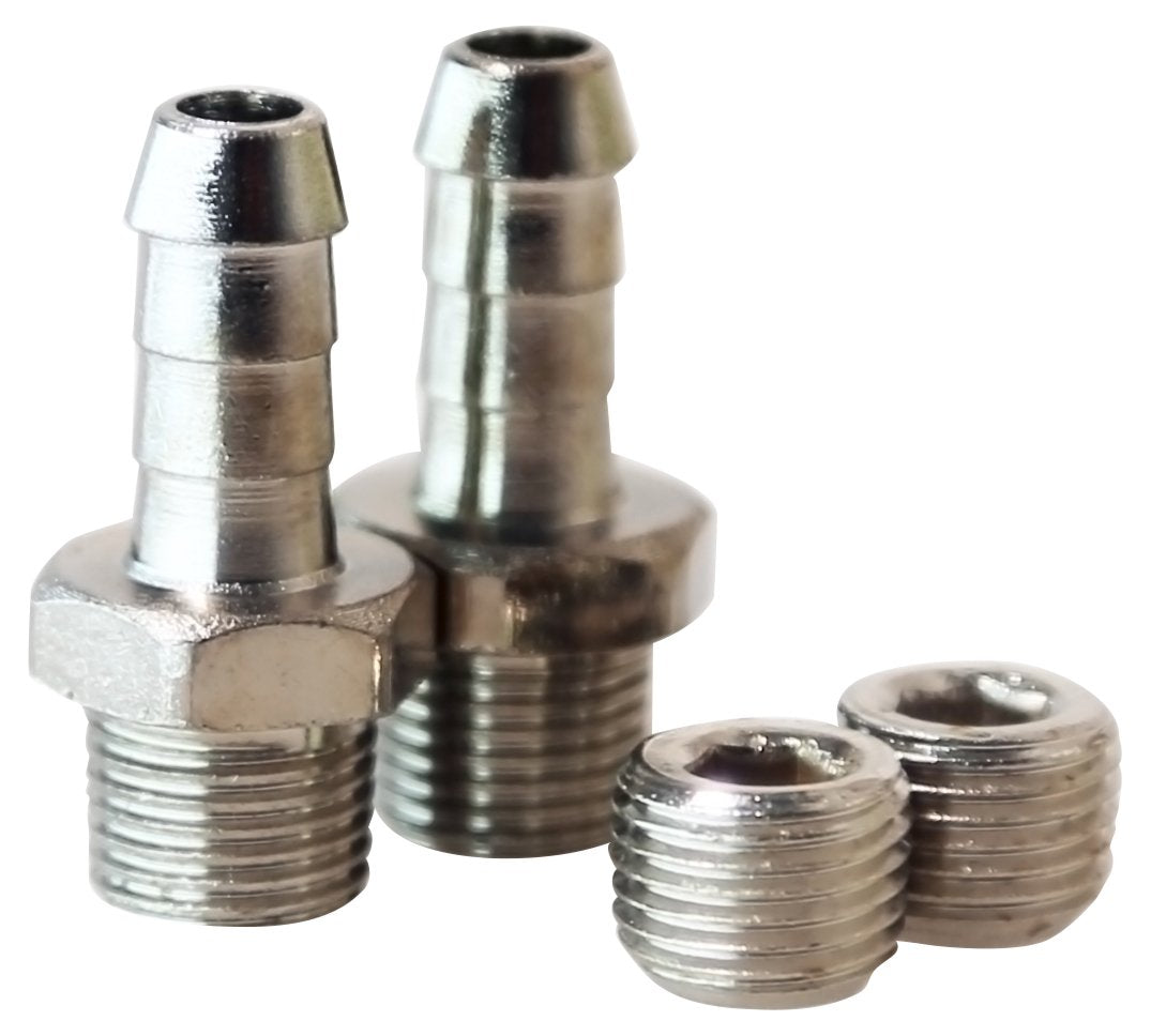 Wastegate Turbosmart TS-0502-3009 50/60 1/8Npt - 6mm Hose Tail Fitting Kit (with Plug)