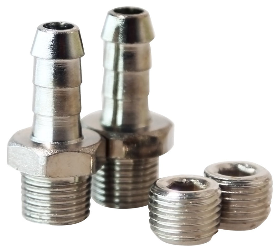 Wastegate Turbosmart TS-0502-3009 50/60 1/8Npt - 6mm Hose Tail Fitting Kit (with Plug)