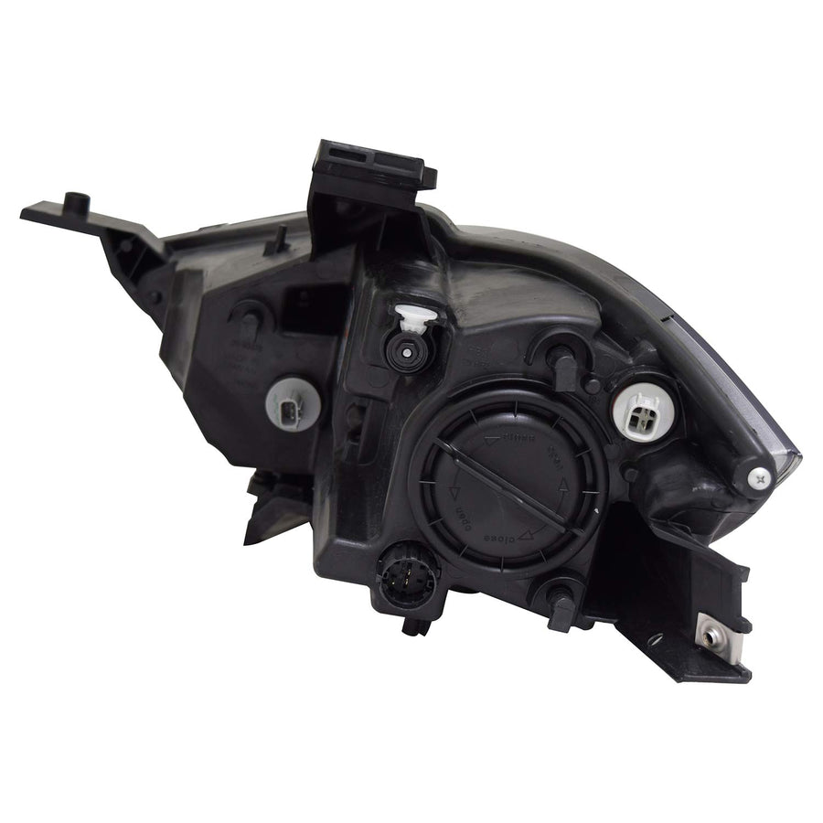 Right TYC Headlight Assembly Compatible with 2013-2015 Dodge Dart