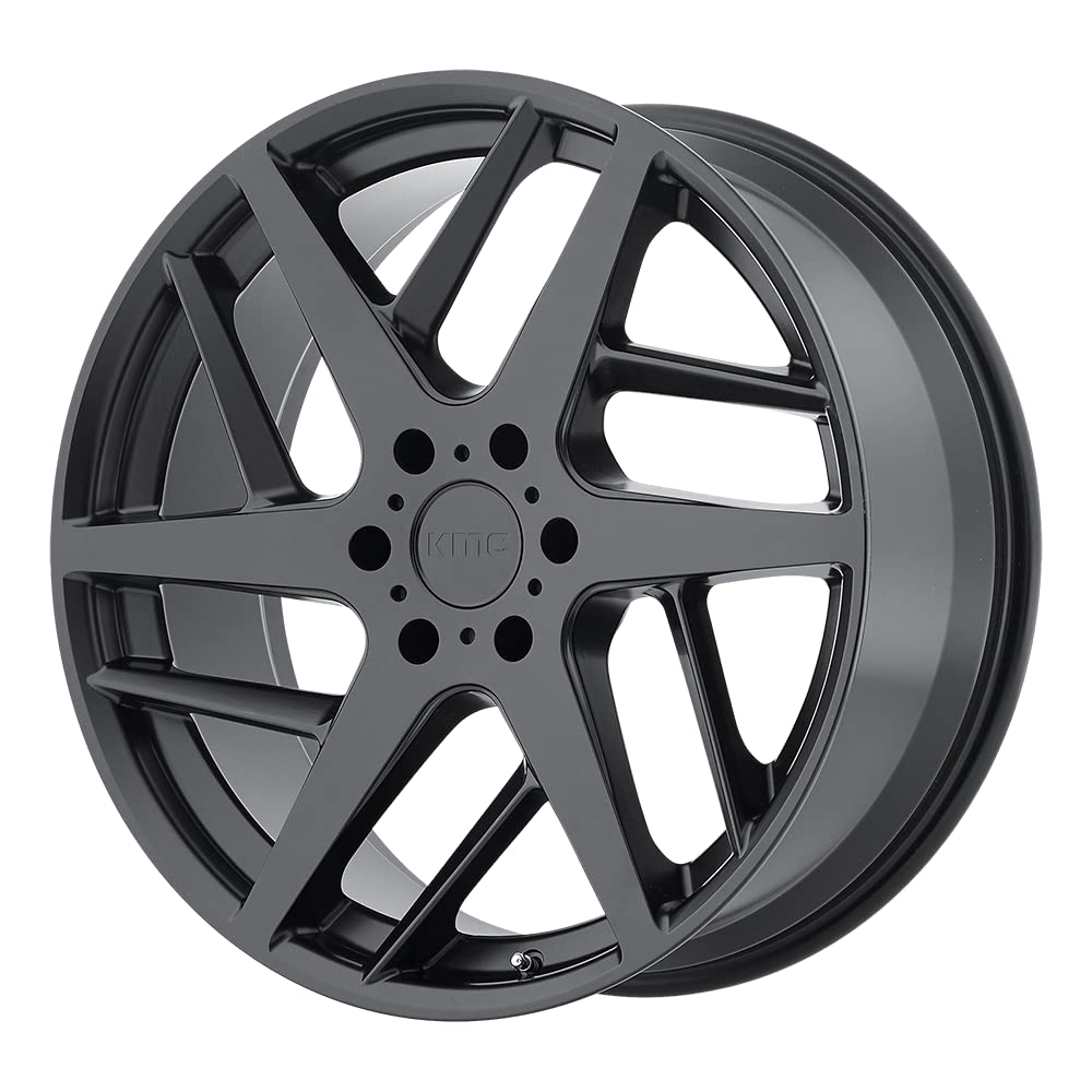 KMC Wheels Satin Black KM699 Wheel (22x9/6x139.7, +35mm Offset)