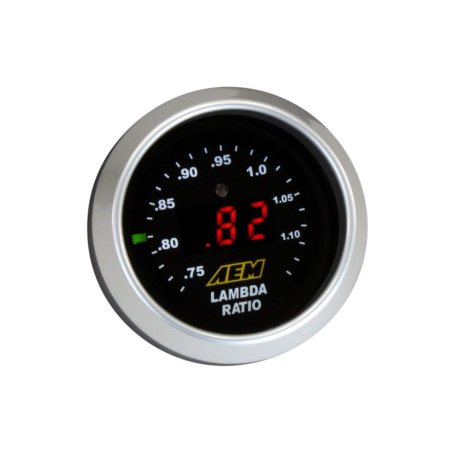 AEM 30-4110NS Wideband Digital UEGO Gauge without Sensor, Black, 6.025 inches