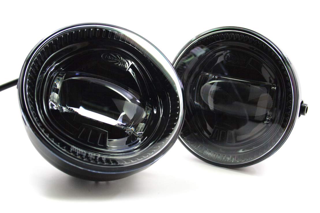 Morimoto LED XB Foglights, Type S Plug and Play Foglight Housing Upgrade, Fits Many Ford Models, DOT Approved Assembly with White LED Chips, UV Resistant, 10 Year Warranty (1x LF131)