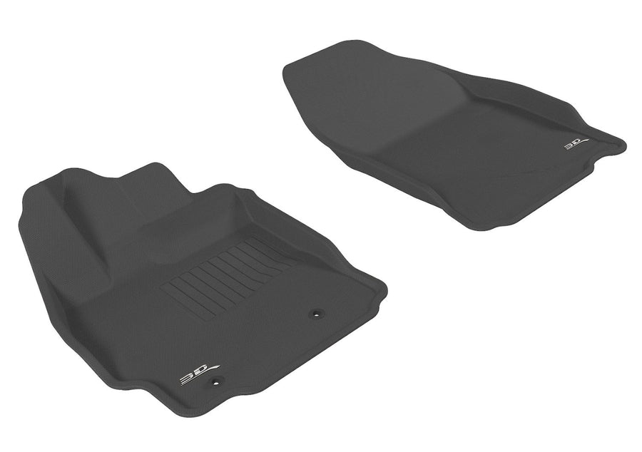 Kagu 3D MAXpider Custom Fit Floor Mat (Black) Compatible with Scion TC 2011-2013 - Front Row