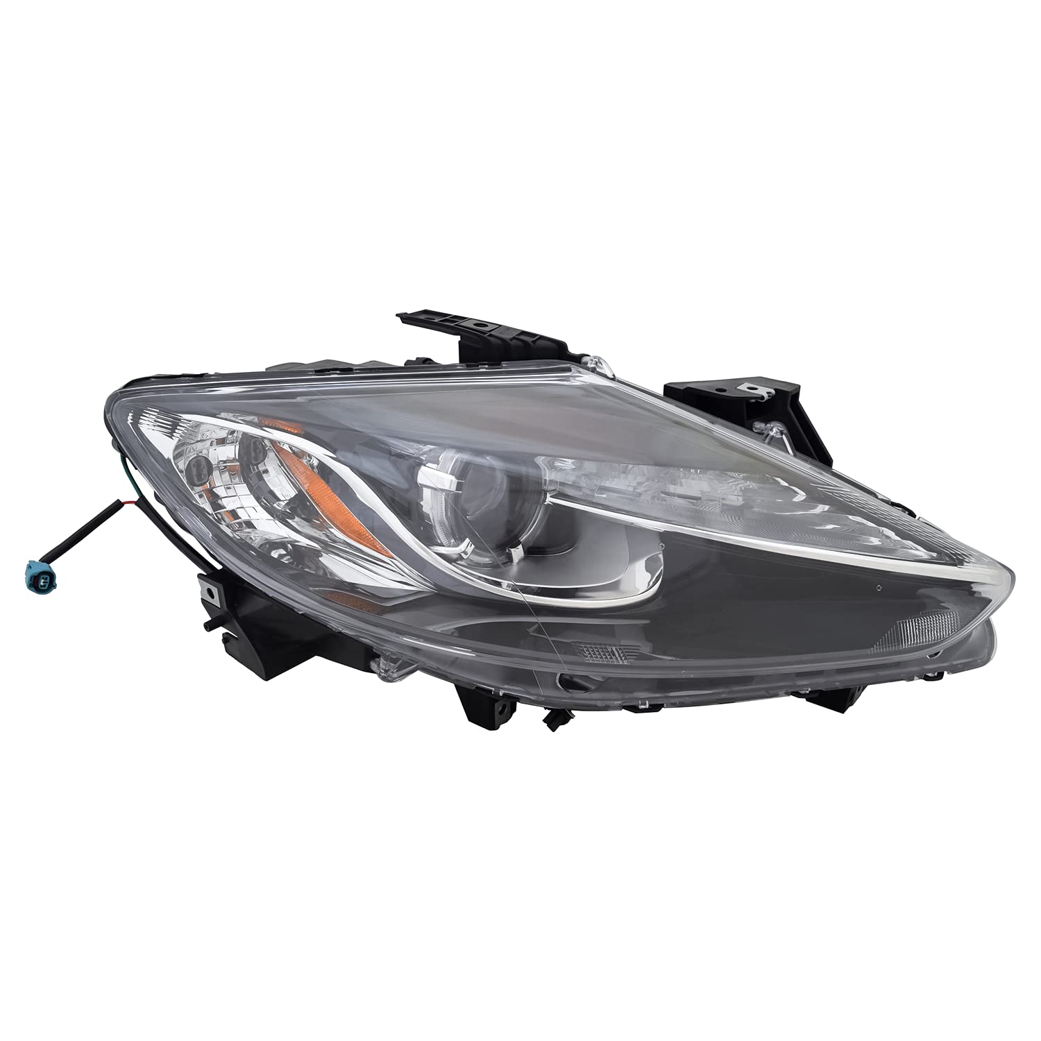 Right TYC Headlight Assembly Compatible with 2013-2015 Mazda CX-9