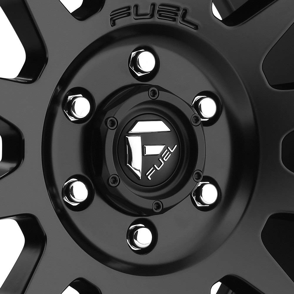 D579 VECTOR FUEL OFF-ROAD 16X8, 6X5.5, 5.29, 20mm MATTE BLACK - D57916808352