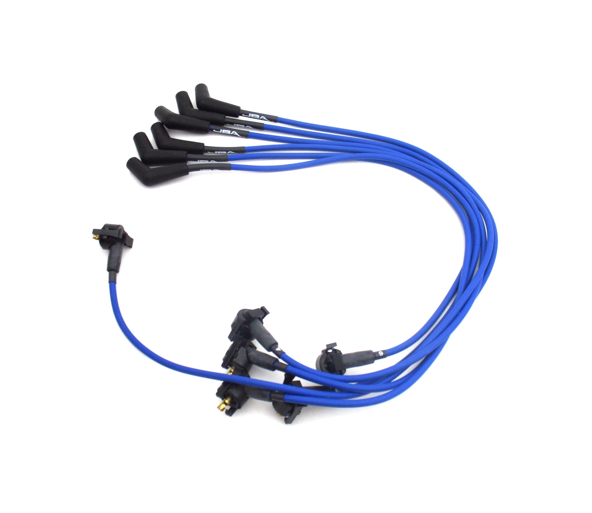 4.2L JBA Ford 97-00 Ignition Wires - Blue