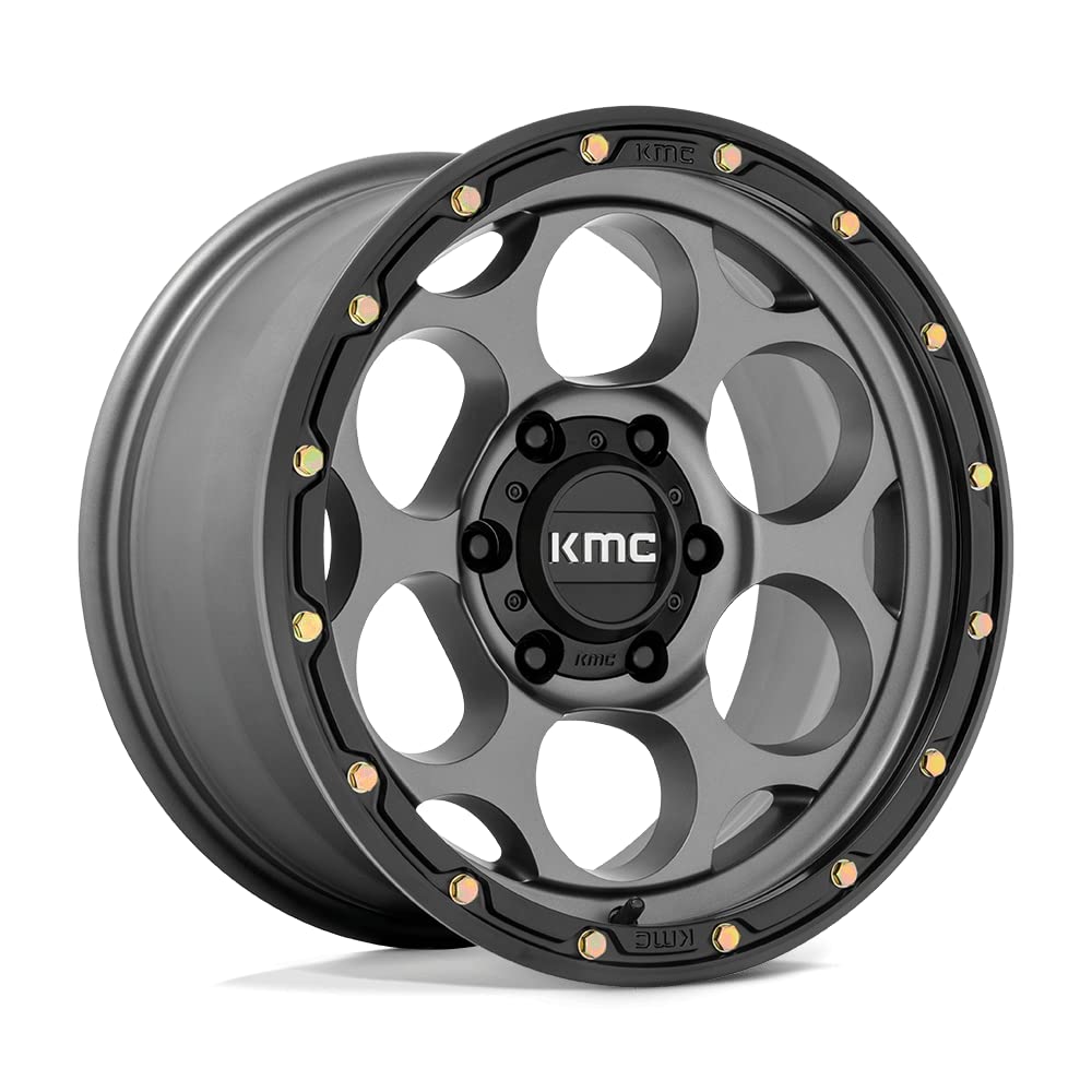 KMC Wheels KM541 18X8.5 Dirty Harry S-GRY BLK-LP 6X5.5 18MM