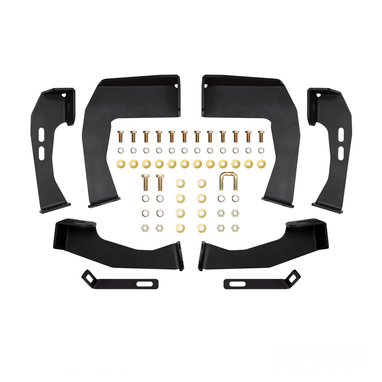 Westin HDX 56-119552 Stainless Drop Nerf Bars fits 2004-2013 Silverado Sierra 1500 2001-2019 Silverado Sierra 2500 3500 Crew Cab Textured Black Pair