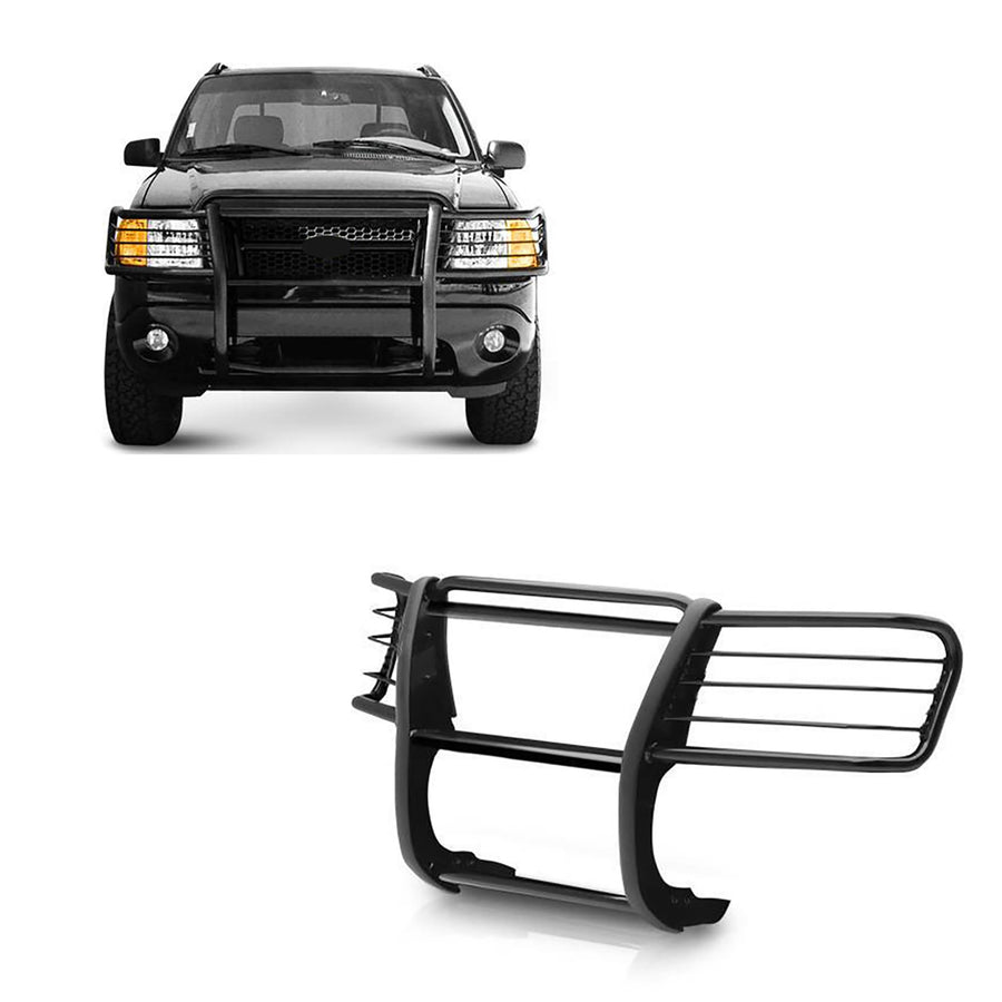 Grille Brush Black Horse Bumper Guard Modular Black Compatible with 2002-2005 Ford Explorer-17FJ26MA