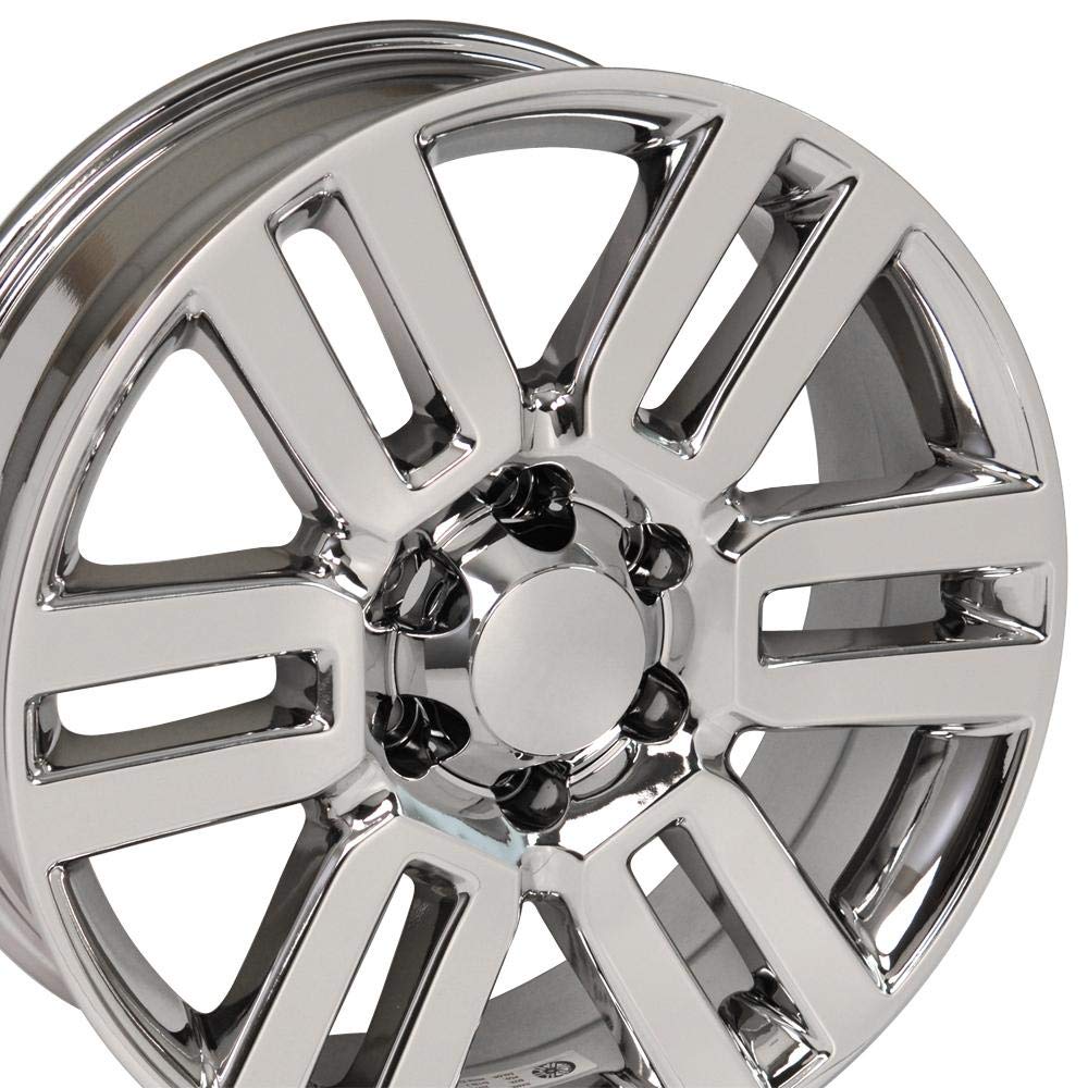 20 Inch OE Wheels TY10 Rim Fits 4Runner Style 6x139.7 20x7 Chrome - Hollander 69561 (1)
