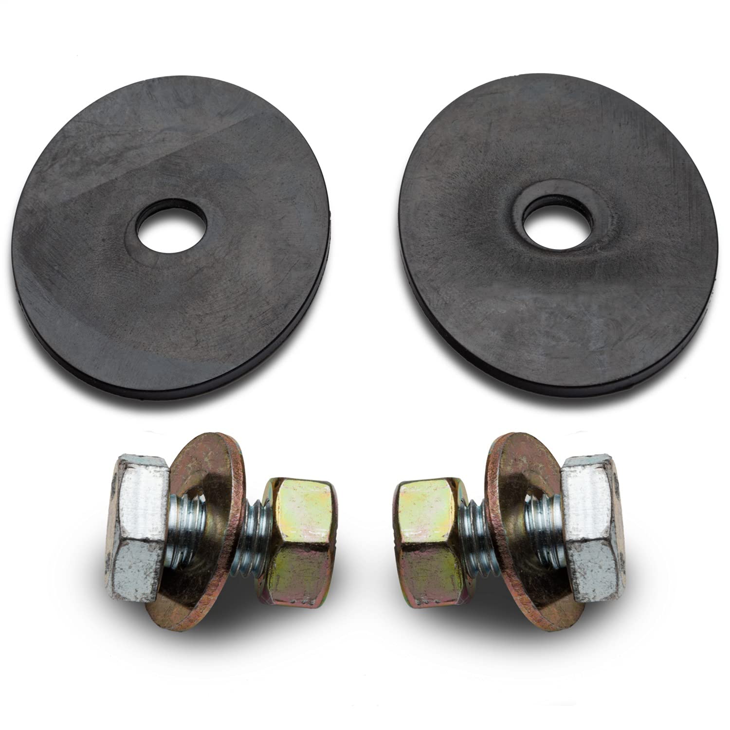 Rugged Ridge Arcus Bumper Overrider Hoop | Satin Black, 11-Gauge Steel | 11549.07 | Fits Rugged Ridge Arcus JL/JT Bumpers