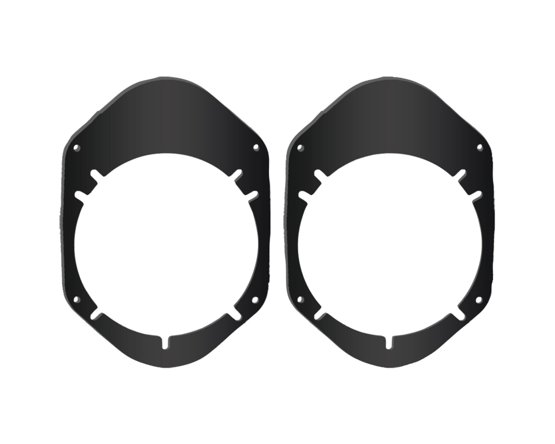 Ford 5 1/4-Inch Metra Adaptors Locations 82-5600