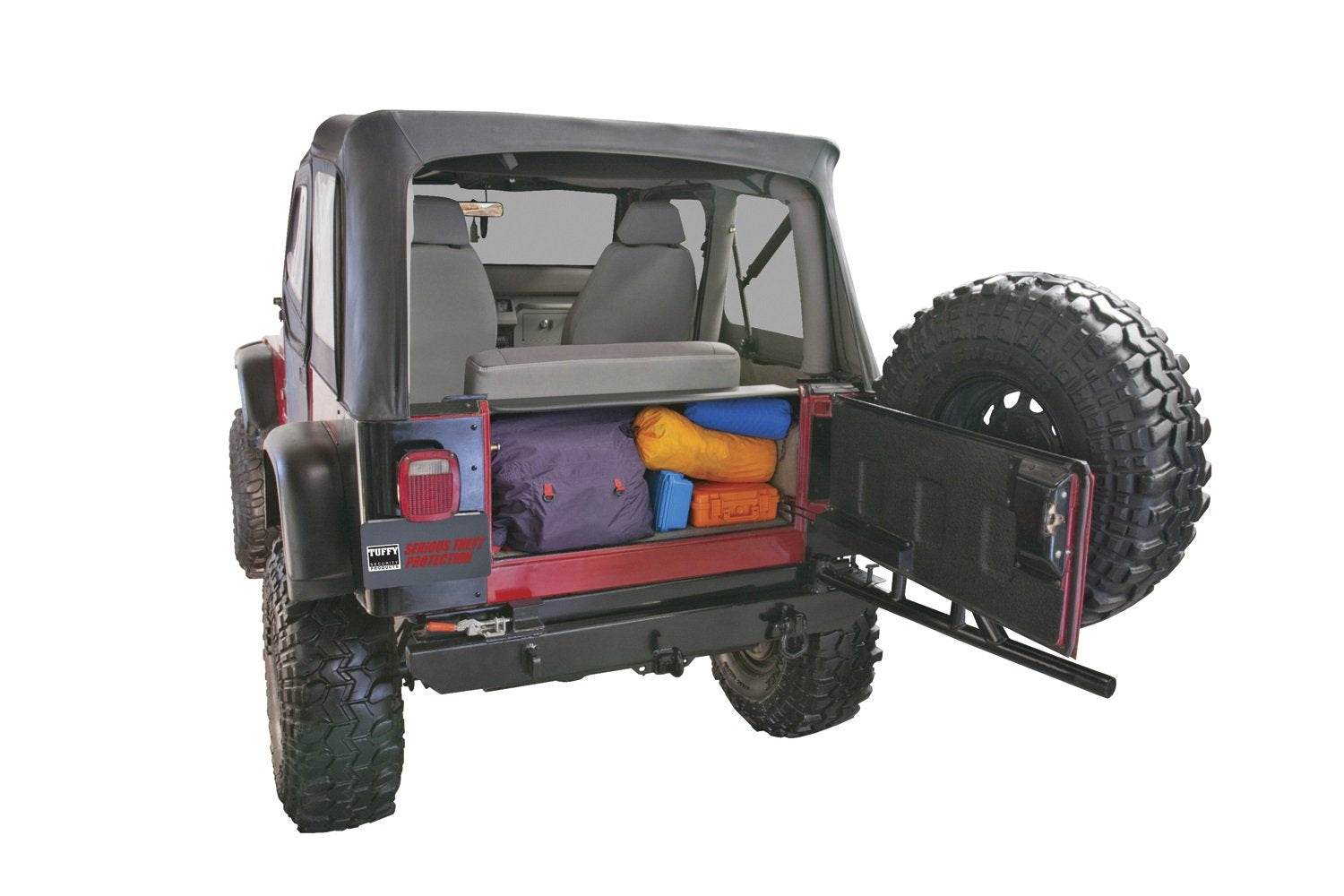Cargo Enclosure - Tuffy Security Products | Standard for Jeep Wrangler YJ | 1987-1995