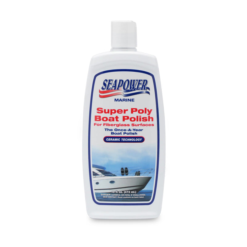 Marine Seapower Super Poly Boat Polish - 16 oz.