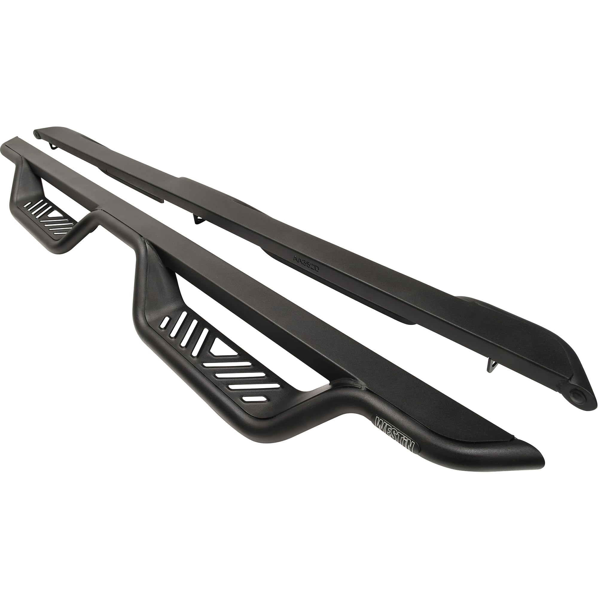Westin Outlaw 20-11685 Drop Nerf Step Bars fits 1999-2013 Chevrolet Silverado/Sierra 1500 Ext Cab; 2001-2019 2500/3500 Extended/Double Cab