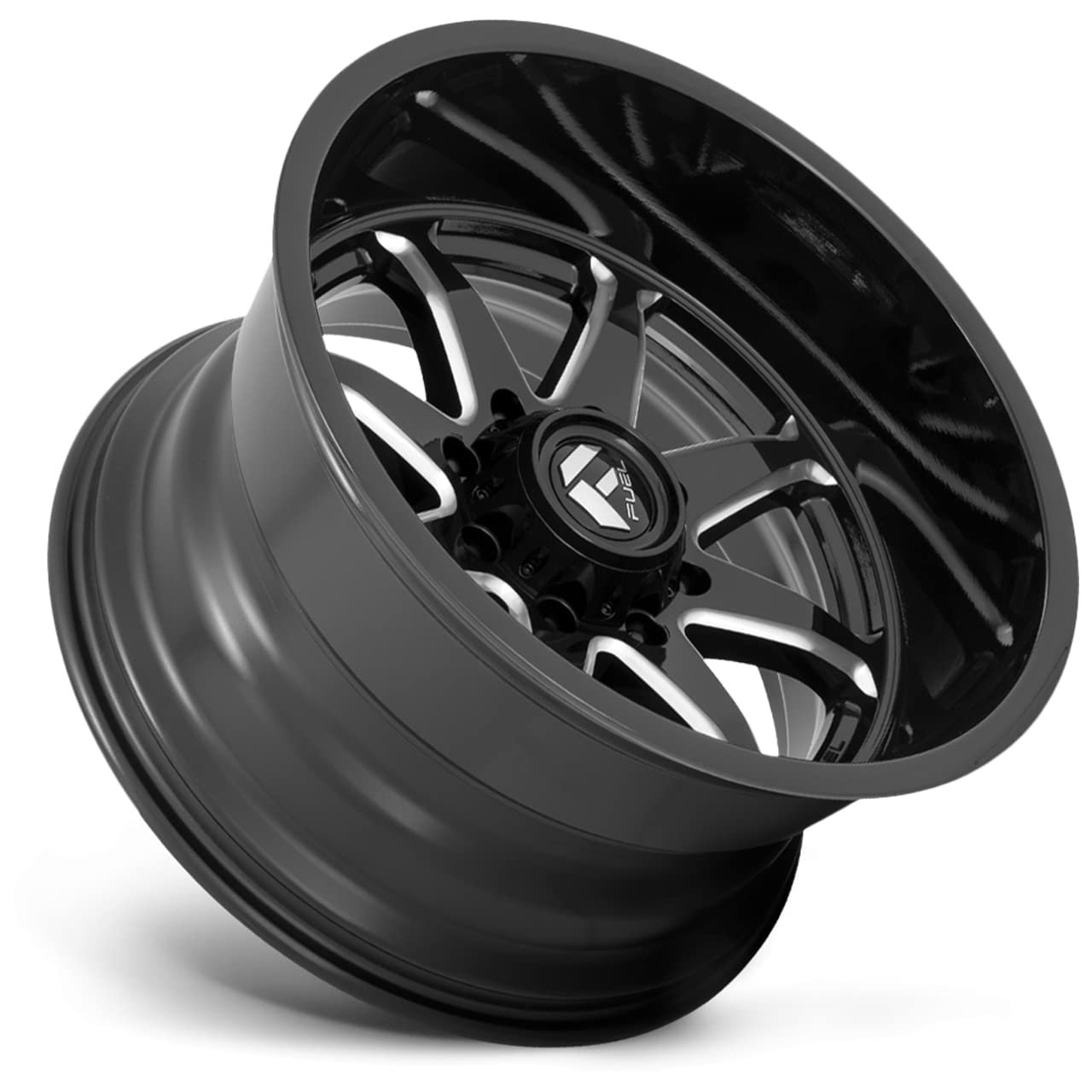 20x10 HAMMER 6x139.70 GLOSS BLACK MILLED (-18 mm)