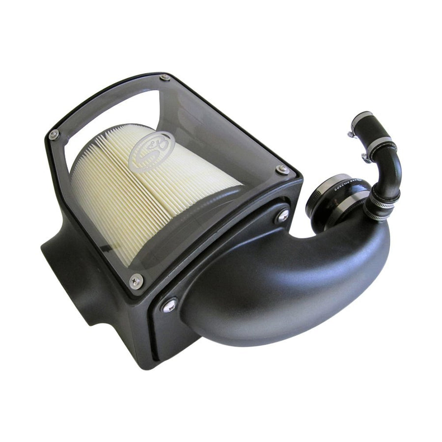 Cold Air Intake S&B Filters 75-5045D For 1992-2000 Chevy/GMC Duramax 6.5L (Dry Extendable Filter)