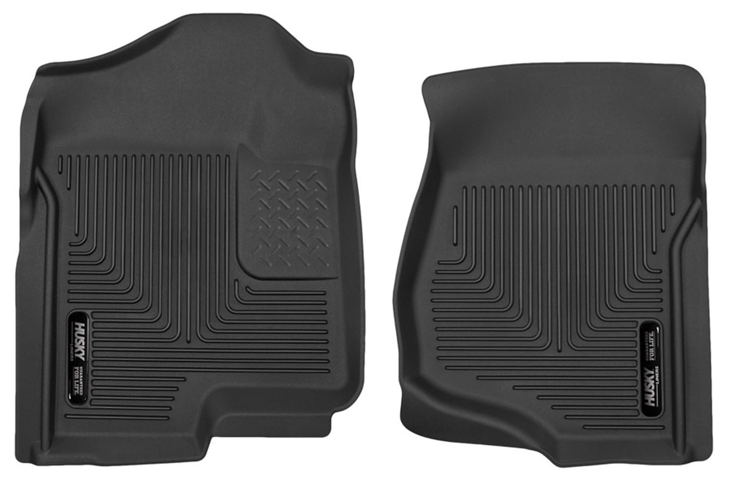 Husky Liners Floor Mats X-act Contour | Fits 2017-2022 Nissan Rogue Sport | Front Row, 2-pc Black - 54131