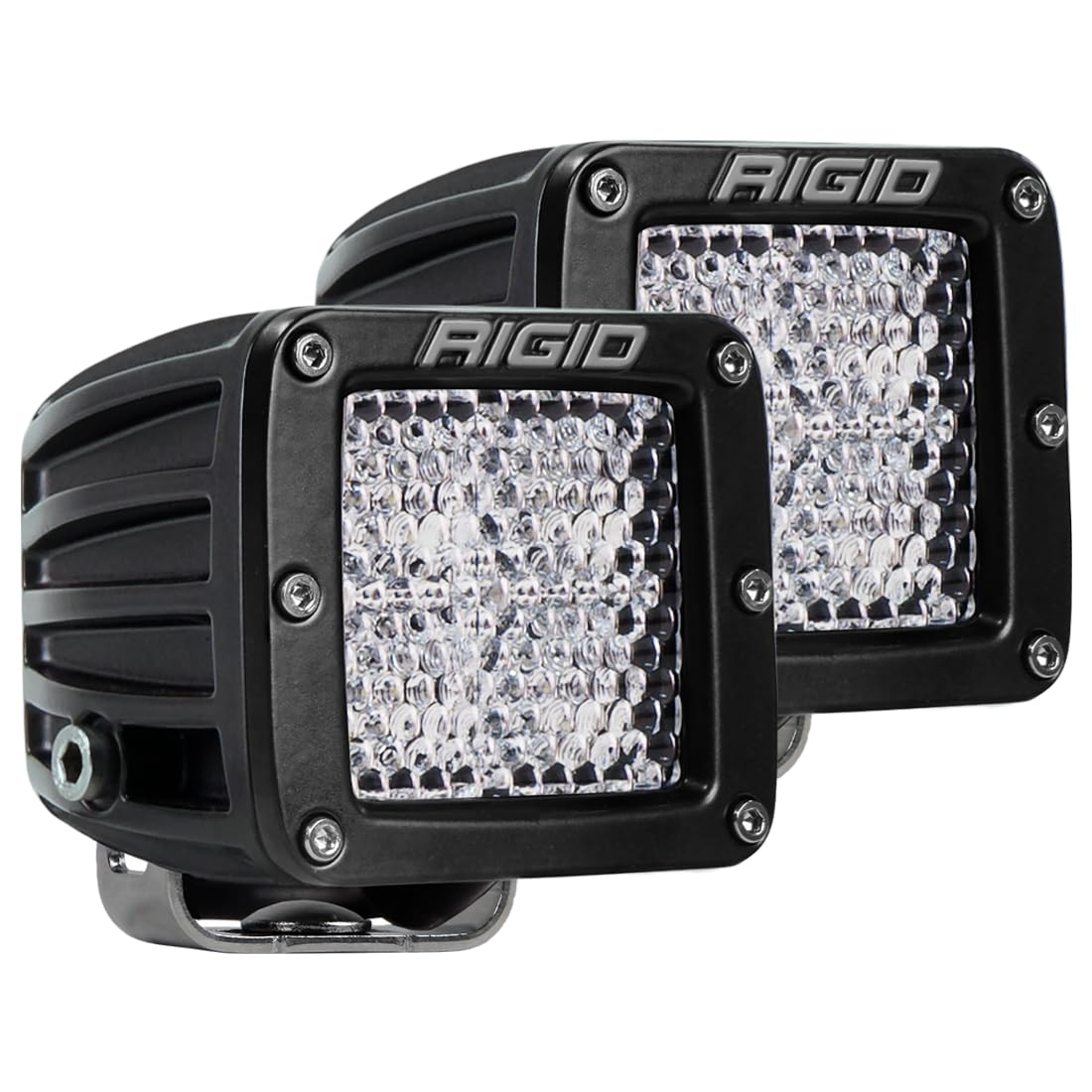 D-Series PRO RIGID INDUSTRIES Diffused Beam, Pair, Universal, 2-Pack