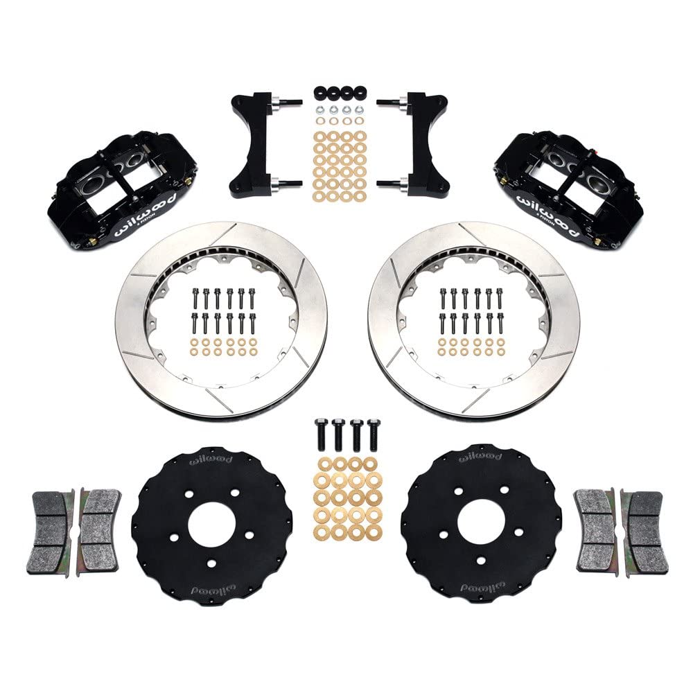 Front Hat Kit FNSL6R,13.06", Drilled, Red