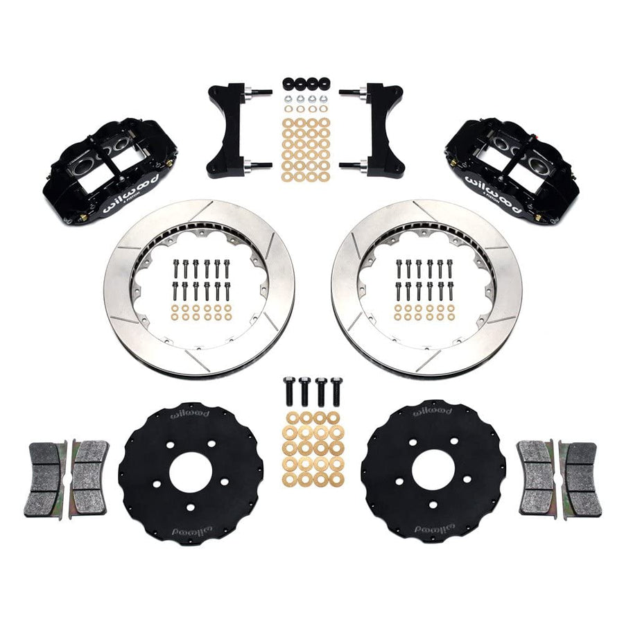 Front Hat Kit FNSL6R,13.06", Drilled, Red