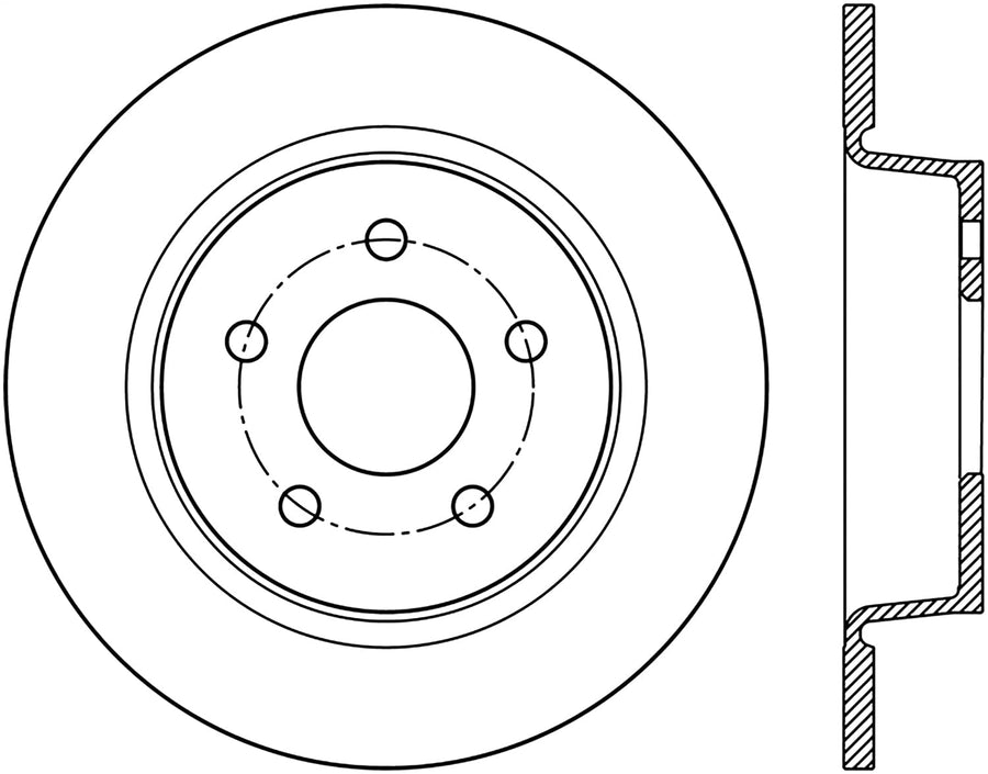 Cryostop StopTech 120.61101CRY Rotor