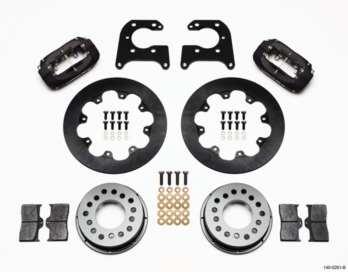 Dynalite Wilwood Drag Rear Brake Kit for Big Ford with 2.36" Offset