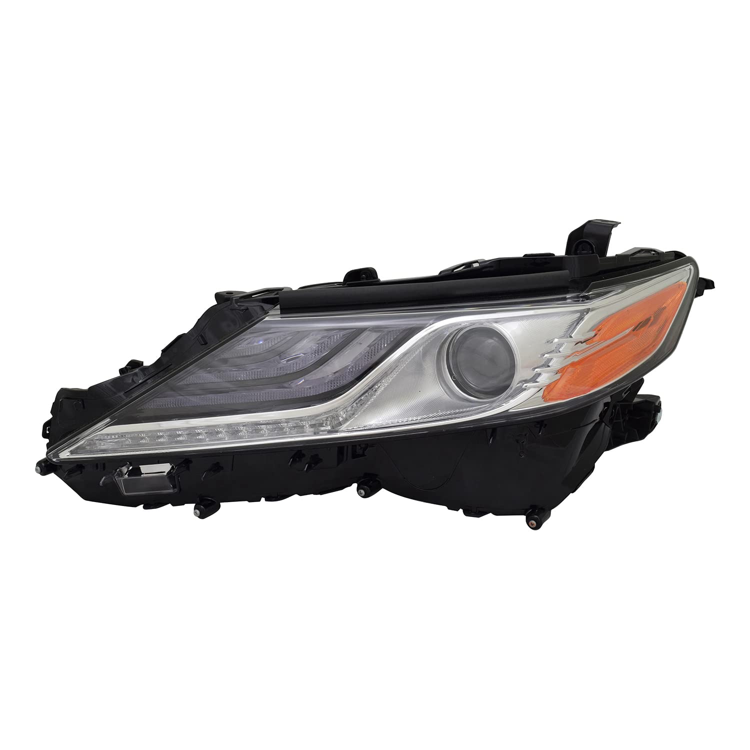 Left TYC Headlight Assembly Compatible with 2018-2018 Toyota Camry