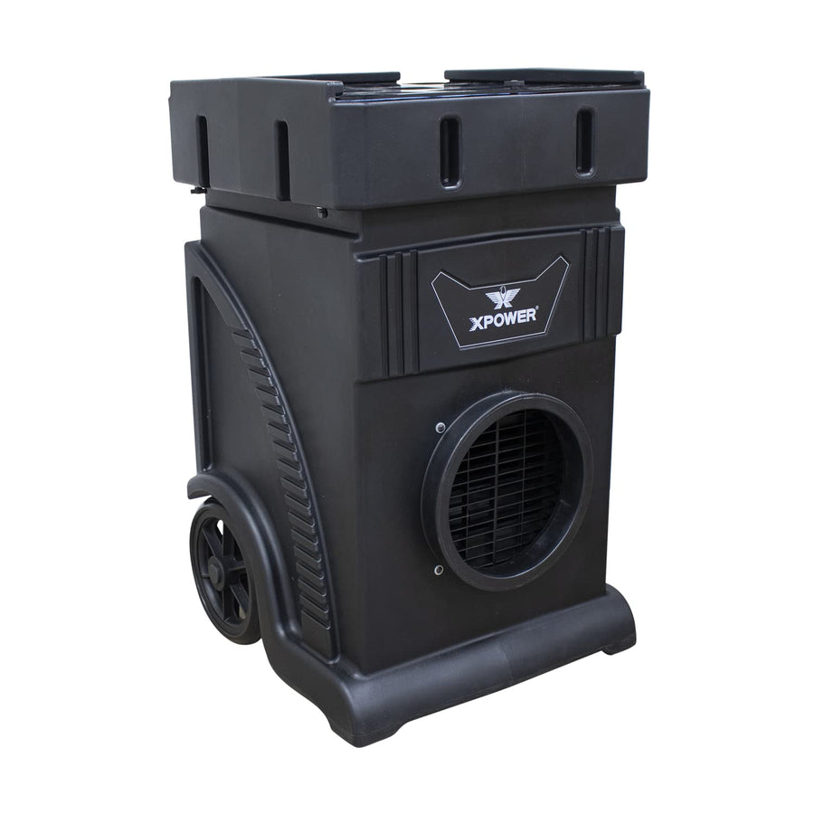 MEGA XPOWER AP-1800D Air Purification System for Large Spaces, 1100 CFM, Commercial HEPA Filtration, Variable Speed & Volume Control, Industrial, Heavy Duty, Negative Air Machine, Air Scrubber