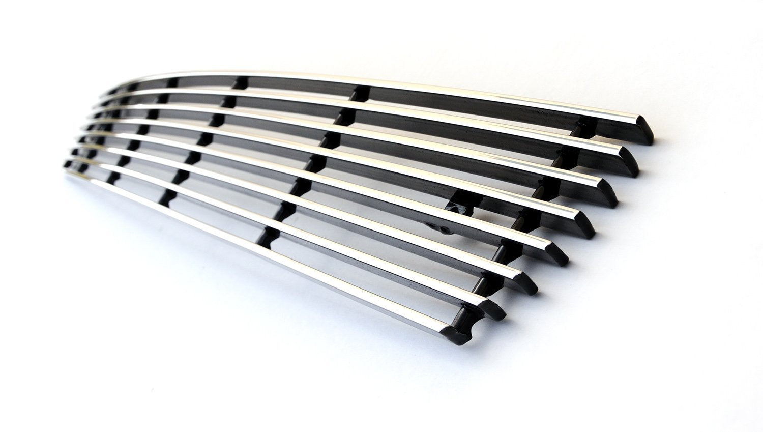 Horizontal T-Rex 25780 Aluminum Polished Finish Billet Bumper Grille Bolt-on for Nissan Titan Armada