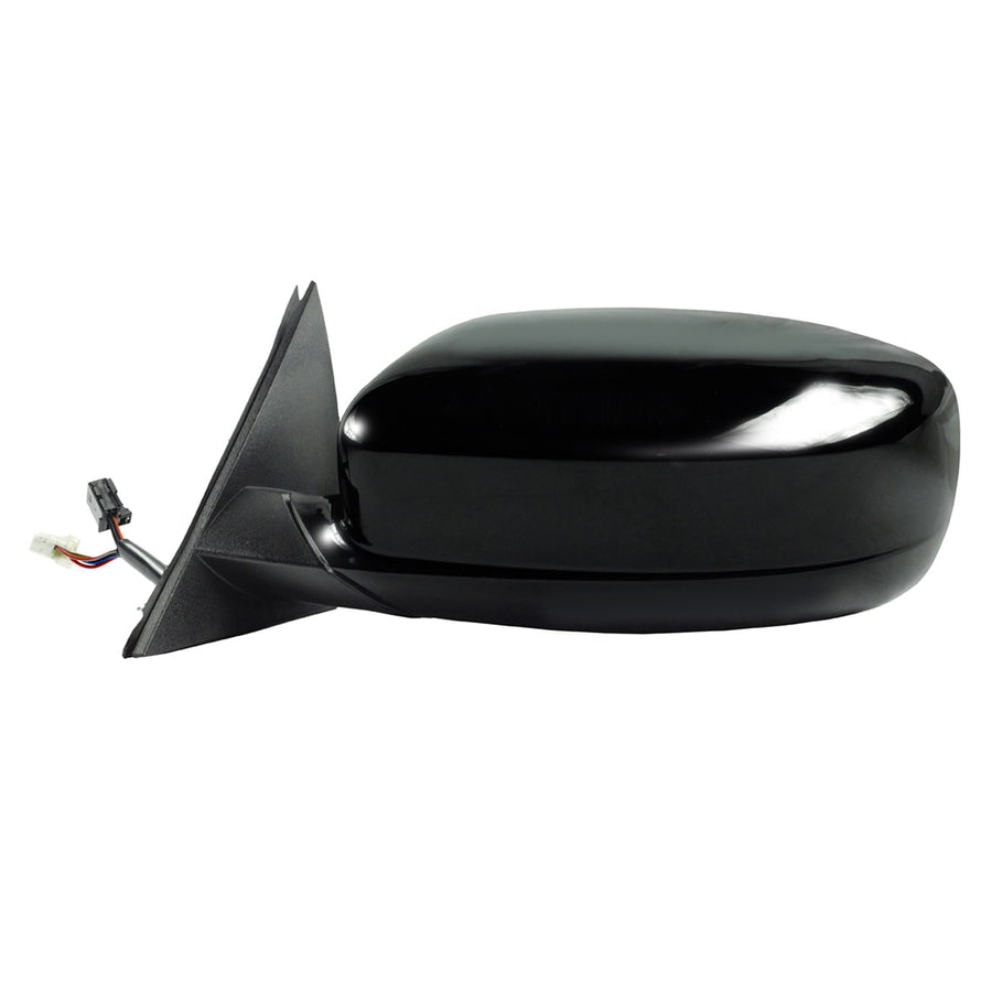 60634C Fit System Driver Side Mirror for Dodge Charger, Code GT7/XR, Textured Black w/PTM Cover, w/Memory, Foldaway, Heated Power